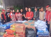 Ketua DPC PDI Perjuangan Kota Palembang Turun Langsung Bantu Korban Kebakaran di Kertapati