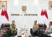 Sinergi Tanpa Batas Polda Sumsel dan Kodam II Sriwijaya Tingkatkan Koordinasi Strategis