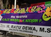 Karangan Bunga Wali Kota Palembang Iringi Duka Wafatnya H. Alex Noerdin