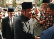 Herman Deru Melayat ke Rumah Duka Alex Noerdin di Jalan Merdeka, Sampaikan Doa dan Belasungkawa