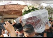 Jenazah Alex Noerdin Tiba di Rumah Duka Jalan Merdeka Pukul 09.01 WIB, Ratusan Pelayat Hadir