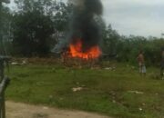 Sijago Merah Amuk Jelang Salat Jumat, Rumah Warga Sungai Ibul Ludes Jadi Arang