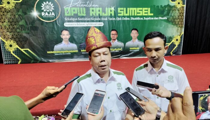 RAJA Indonesia Resmi Dilantik di Palembang, Bambang Mulyono Tegaskan Fokus Berbagi untuk Kaum Rentan
