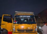 Subdit Tipidter Polda Sumsel Hentikan Tronton Batubara Ilegal Lintas Provinsi