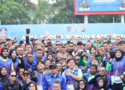 5.000 Ojol dan Buruh Apel Bersama Kapolri di Palembang