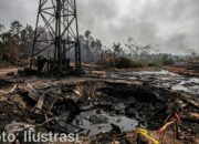Ledakan Sumur Minyak Ilegal di Kawasan Salah Satu Perusahaan di Kecamatan BHL, Sisa Kebakaran Jadi Saksi Dugaan Kejahatan Lingkungan