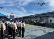 APEL DISIPLIN DAN TES URINE DIGELAR, RUTAN KELAS I PALEMBANG PERKUAT INTEGRITAS DAN KOMITMEN BERSIH NARKOBA