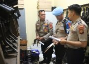 Propam Polda Sumsel Cek Senpi dan Amunisi di Polres Muba, Pastikan Kondisi Lengkap dan Siap Pakai