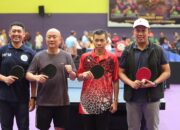 Kadispora Amri Beri Challange Ke PTMSI Kota Palembang