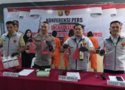 Empat Pengoplos Miras Ditangkap, Ditreskrimsus Sita Barang Bukti Senilai Rp.620 Juta