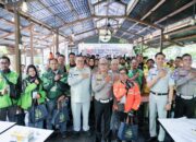 Dukung Kegiatan Polantas Menyapa, Jasa Raharja Bekali Komunitas Ojol dengan Edukasi Keselamatan dan PPGD