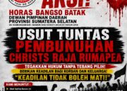 HBB Bakal Geruduk Polsek Tanjung Lago, Desmon Simanjuntak: Jangan Ada Keraguan dalam Menegakkan Keadilan
