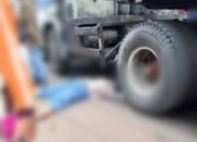 Lagi-Lagi Jalan Palembang–Betung Makan Korban, Warga: Jalannya Seperti Rel Kereta Api