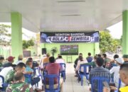 Nobar “Bola Gembira”, Cara Humanis Kodim Banyuasin Perkuat Sinergi dengan Pers dan Mahasiswa
