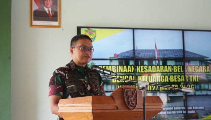 Dandim 0402/OKI-OI Tekankan Pentingnya Bela Negara untuk Mencetak Generasi Muda 