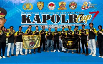 Polda Sumsel Borong 13 Medali pada Kejurnas Taekwondo Kapolri Cup 7