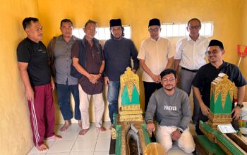 Jelang  Kegiatan Tabur Bunga Leluhur , Tokoh Sumsel Kunjungi Makam Raja Palembang Terakhir  ,Pangeran Sido Ing Rejek