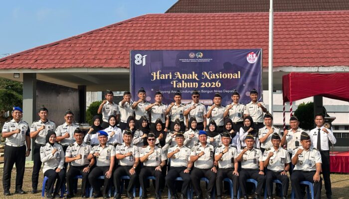 Semangat Hari Anak Nasional, Lapas Banyuasin Perkuat Komitmen Lindungi Hak Anak dan Bangun Masa Depan Generasi Bangsa
