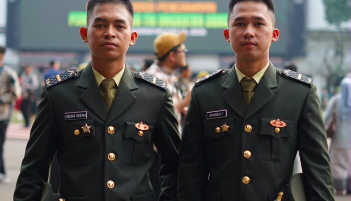 Bangga! Dua Putra OKI Sandang Pangkat Letda