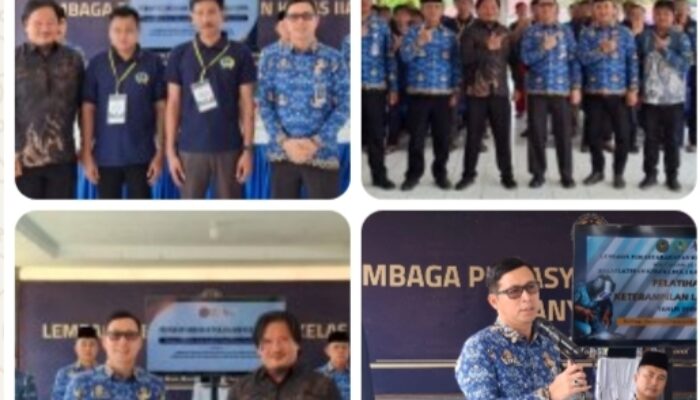 Lapas Banyuasin Gandeng BLK, 40 Warga Binaan Digembleng Jadi Tukang Las Siap Kerja