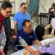 Gerakan Langit Biru Demokrat Sumsel, Cik Ujang Ikut Cek Kesehatan Bersama Ratusan Warga