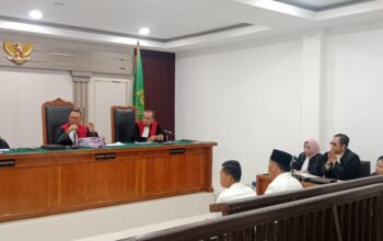 JPU Tuntut Dua Terdakwa Kasus Irigasi Air Lemutu 5 Tahun, Kholizol Wajib Bayar Rp1,6 Miliar