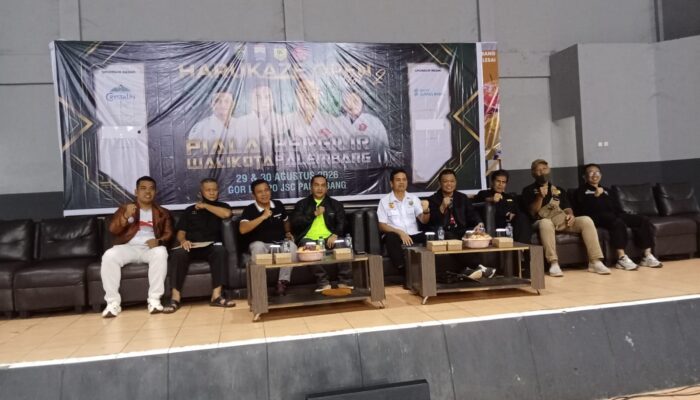 Harukaze Open Vol. 2 Resmi Dibuka, 15 Kontingen Berebut Piala Bergilir Wali Kota Palembang