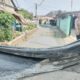 Pengecoran Jalan di Siring Agung Diduga Rampung Dua Jam, Papan Informasi Tak Terlihat