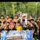 Bupati Banyuasin Tutup Turnamen Mini Soccer PWI, Araey FC Juara
