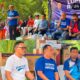 Cik Ujang Baur dengan Warga di Lomba Rakyat HUT ke-25 Demokrat, Motor Listrik Jadi Hadiah Utama