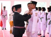 Bupati Askolani Kukuhkan Paskibraka Banyuasin 2026, Tekankan Disiplin dan Jiwa Nasionalisme