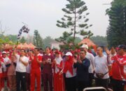 Semarak HUT ke-81 RI, Jalan Santai Perdana di Talang Kelapa Berlangsung Meriah
