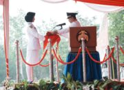 Sang Saka Merah Putih Berkibar Sempurna di Banyuasin pada Peringatan HUT ke-81 RI