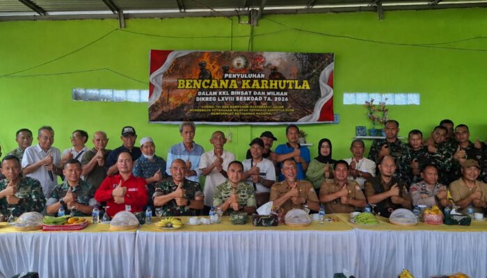 Karhutla Jadi Perhatian, Pasis Seskoad Gandeng TNI-Polri dan Masyarakat Perkuat Deteksi Dini
