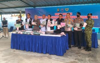 BNNP Sumsel Ungkap Jaringan Narkoba Internasional Malaysia-Pali-Palembang, Sita Puluhan Kilogram Sabu