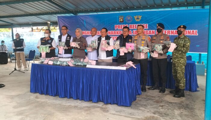 BNNP Sumsel Ungkap Jaringan Narkoba Internasional Malaysia-Pali-Palembang, Sita Puluhan Kilogram Sabu