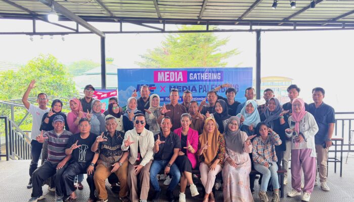 JNE Palembang Gelar Media Gathering ke-4, Dorong Jurnalis Ikuti Lomba Karya Jurnalistik