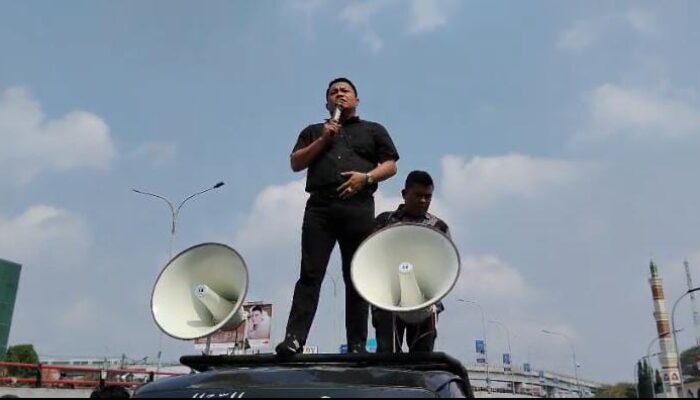 Geruduk Polda Sumsel, AUK Nusantara Desak Pelimpahan Tahap II Kasus Dugaan Penipuan Properti