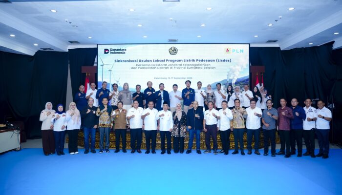 Pemerintah Daerah Sinkronkan Program Lisdes, Percepat Pemerataan Kelistrikan di Sumatera Selatan
