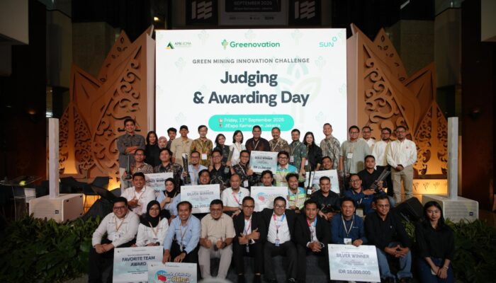 PTBA Raih Silver Winner Greenovation 2026 Lewat Inovasi Energi Surya