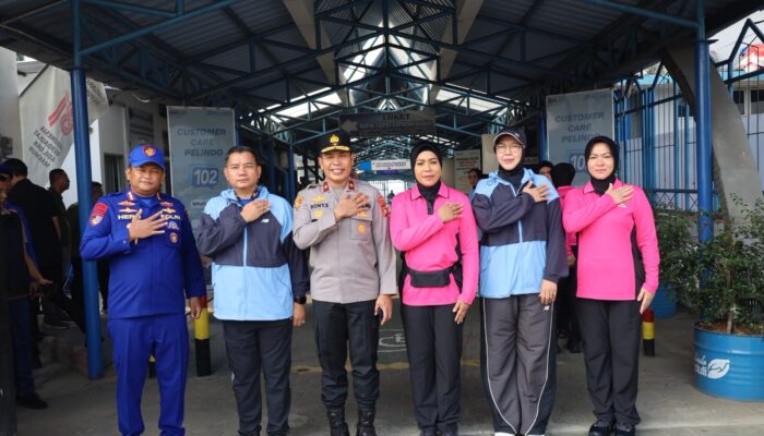 Menembus Batas Wilayah Perairan, Program Bhayangkari Peduli Songsong Generasi Emas Bebas Stunting di Sumsel