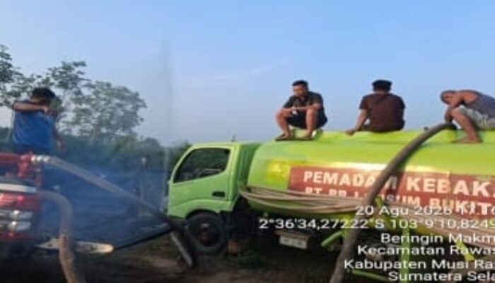 Kepedulian PT Lonsum Indonesia Tbk Jaga Ekosistem Lingkungan Dan Konsisten Tangani Karhutlah