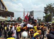 Ratusan Ojol Geruduk Kantor Aplikator Maxim di Palembang, Ancam Aksi Lebih Besar Jika Tak Direspons