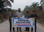 PT CCL Kembali Wujudkan Komitmen Perbaiki Jalan Penghubung B2-Mekar Jadi-Bentayan