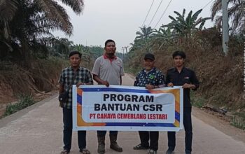 PT CCL Kembali Wujudkan Komitmen Perbaiki Jalan Penghubung B2-Mekar Jadi-Bentayan