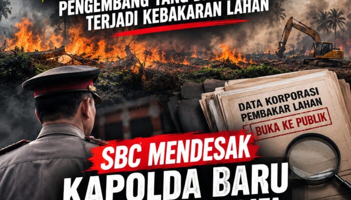 SBC Minta Pemkot Palembang Evaluasi Izin Pengembang di Wilayah Rawan Karhutla