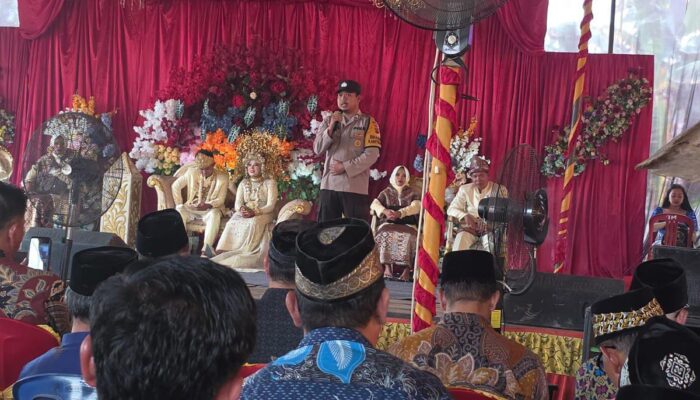 Cegah Gangguan Kamtibmas dan Karhutla, Polsek Batanghari Leko Imbau Warga Hindari Musik Remix dan Pembakaran Lahan