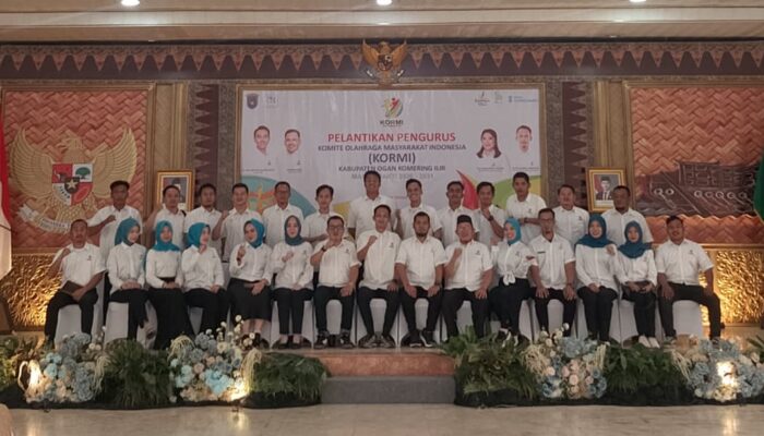 Resmi Dilantik, Pengurus KORMI OKI Siap Kobarkan Semangat Olahraga Masyarakat
