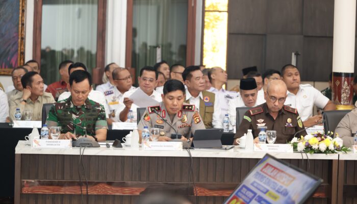 Kapolda Sumsel Bersama Forkopimda Cek Kesiapan OMC, Perkuat Langkah Penanganan Karhutla