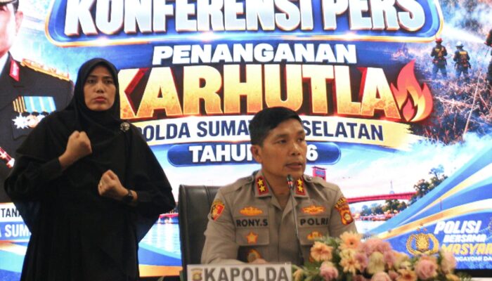 Tangani 58 Laporan Karhutla, Polda Sumsel Dalami 17 Perkara Kluster Korporasi
